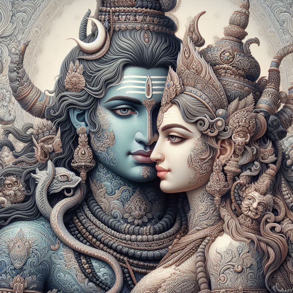 Shiva and Parvati