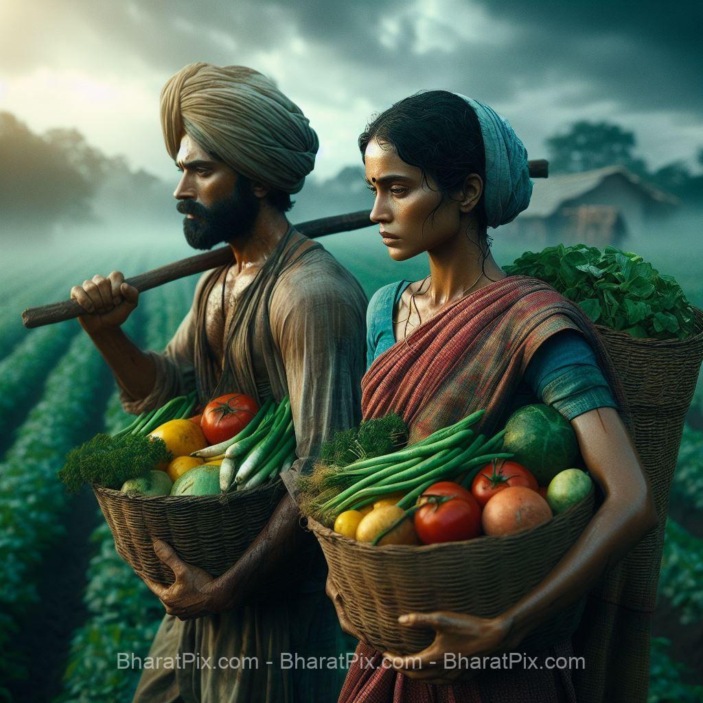 Indian Farmers image from bharatpix