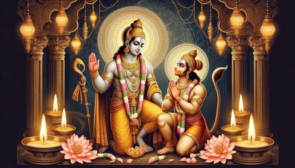 Lord Rama blessings image 