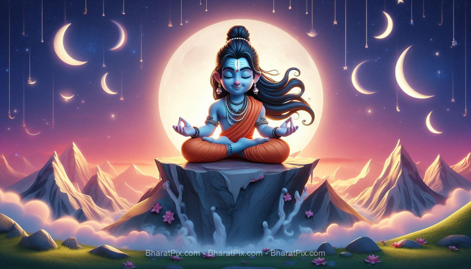 Cute God Shiva