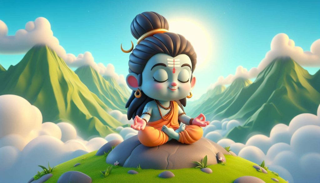 cute God Shiva