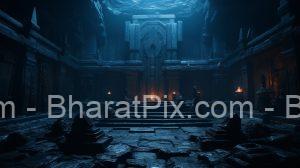 AI-Generated Images of Ancient Temples