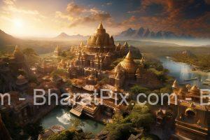 AI generated Indian Temples