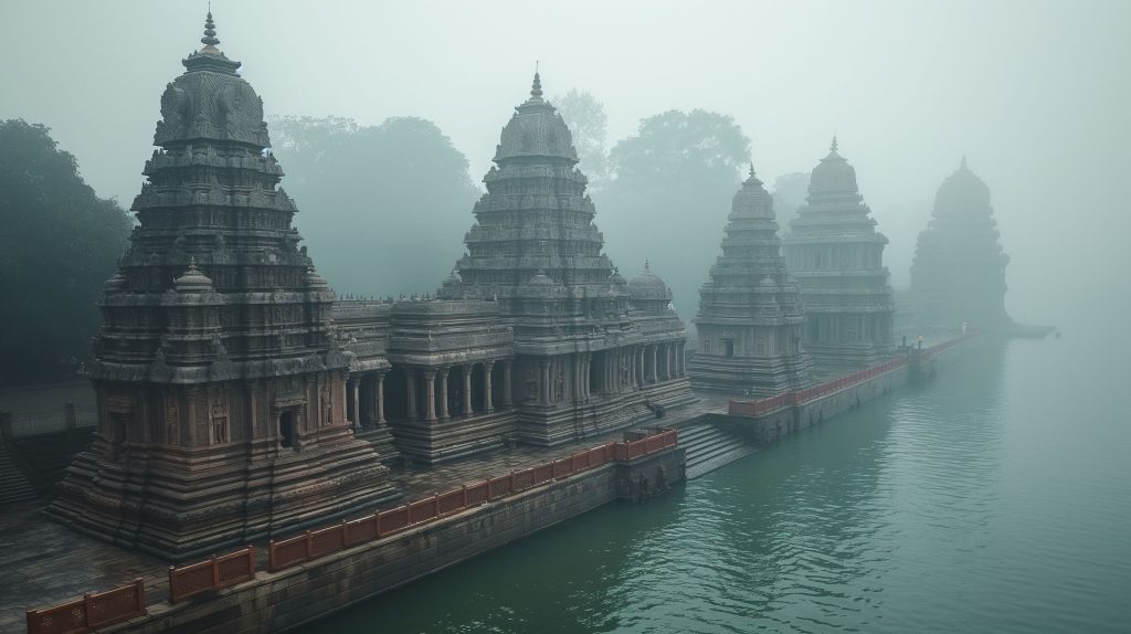 AI generated Indian Temples