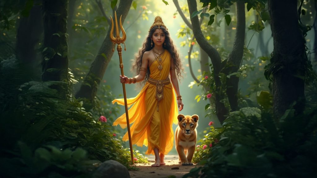 Devi Durga AI images