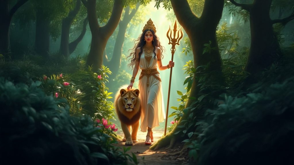 Devi Durga AI images