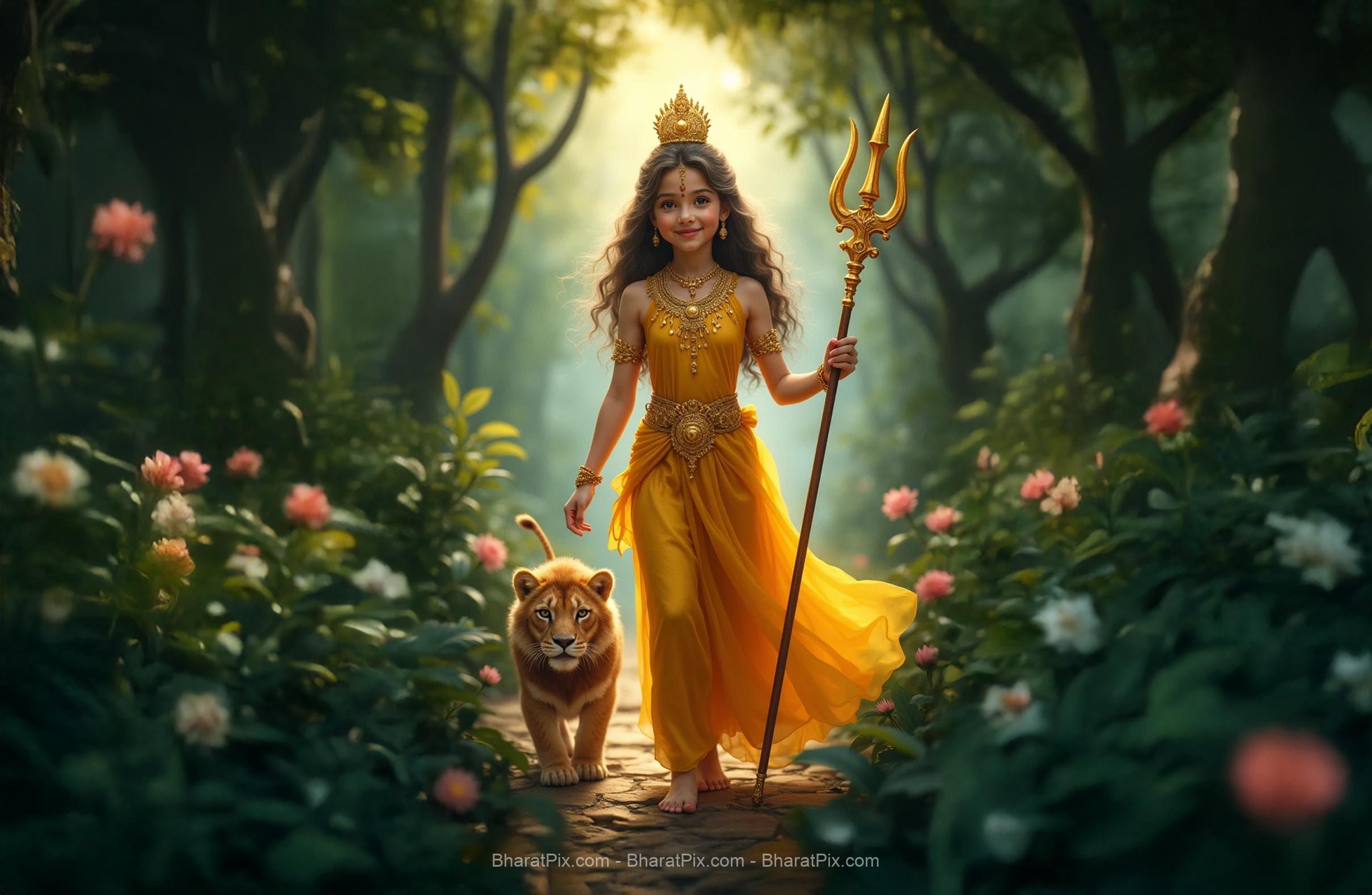 Devi Durga AI images