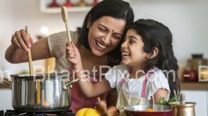 Mother and daughter