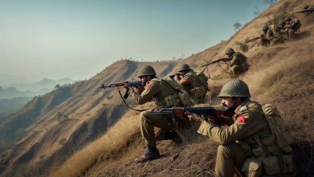 Indian soldiers