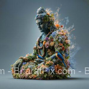 Download Shiva Krishna AI Images