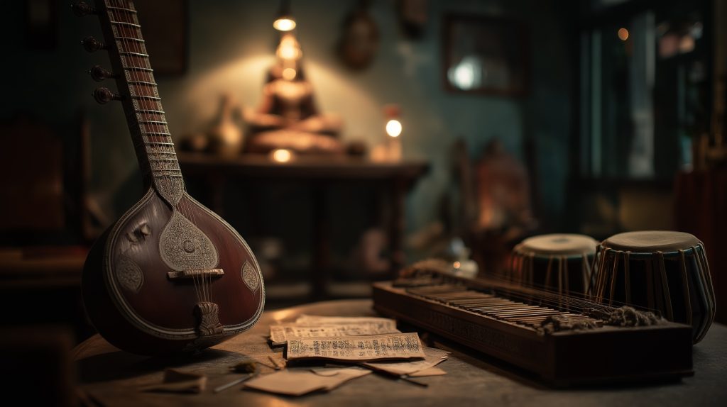 u9936381662 A moody cinematic photograph of a dimly lit musicia c24cc251 31b3 4eb3 b6b5 f5ed490ea3d1
