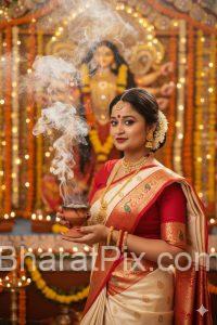 Trending Gemini Viral Durgapuja Promtps for Girls